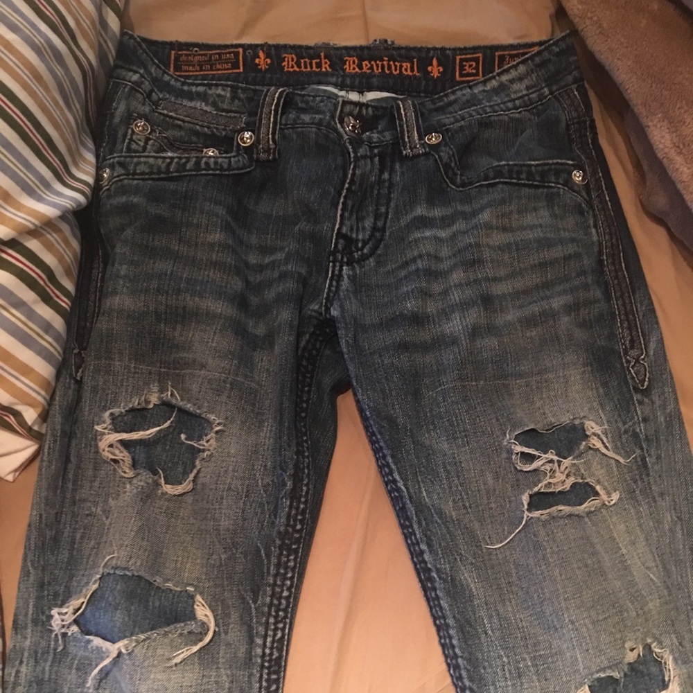 Rock revival jeans